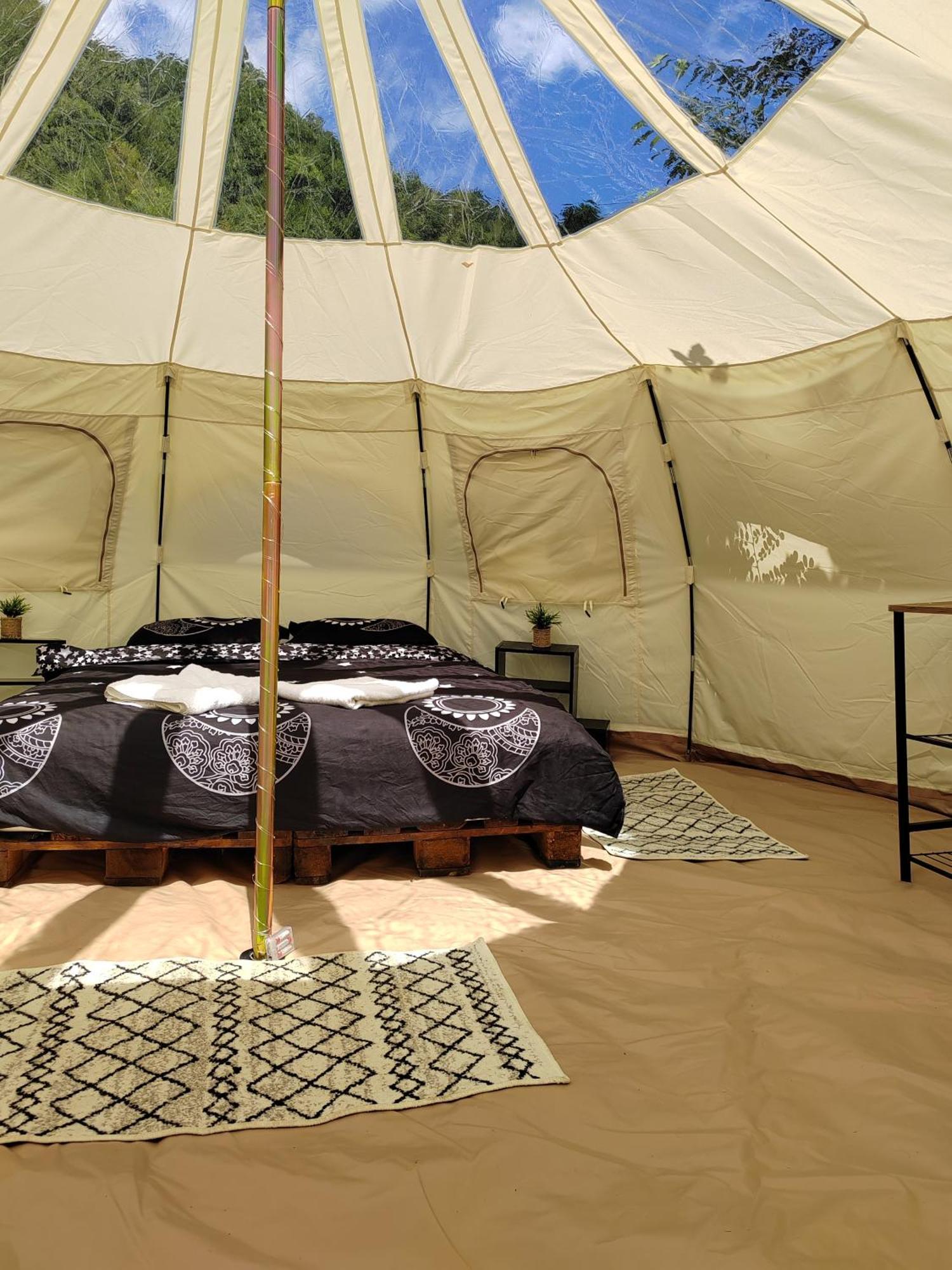 Luna Rock Glamping Brezoi - Blue Scai מראה חיצוני תמונה